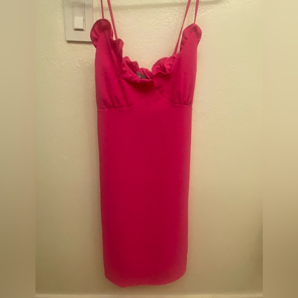 Hot pink dress - small